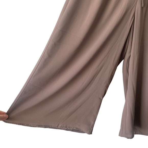 Aritzia Babaton Luiz Pant Cropped Wide-Leg Cullotte Women's Small - Picture 5 of 11